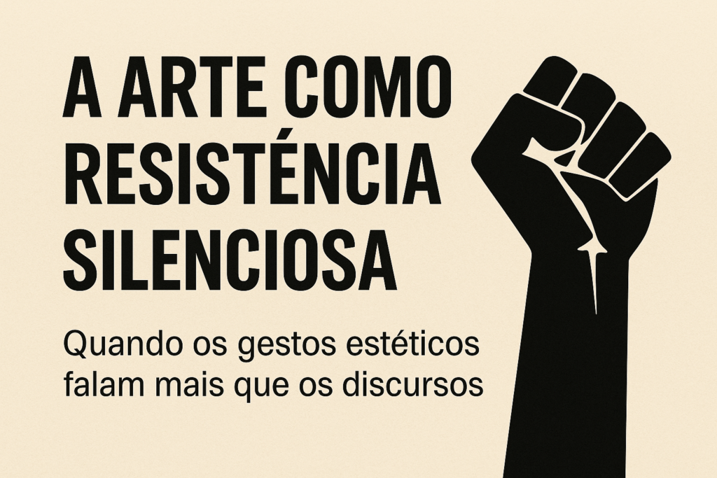 Quando a arte não grita, mas resiste: Estética contra a nova vaga autoritária