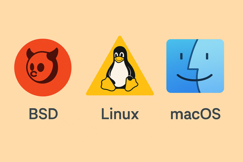 Estabilidade, inovação e poder: BSD, Linux e macOS como três caminhos do Unix