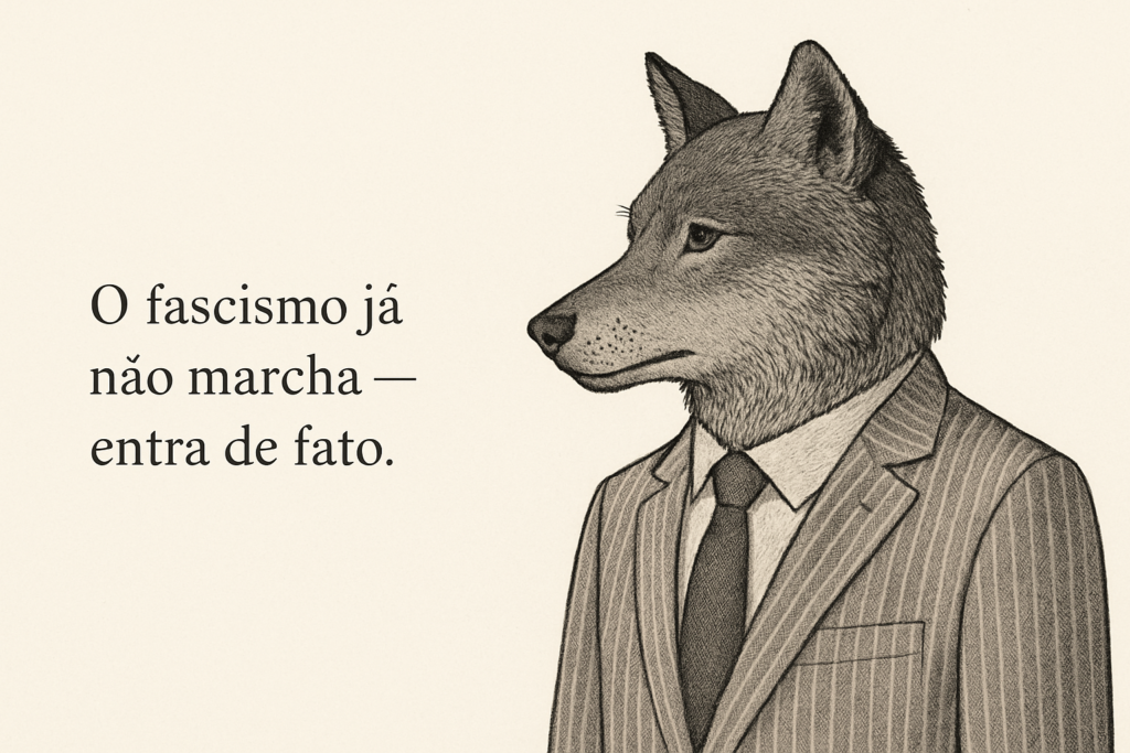 O fascismo domesticado: sobre o regresso do lobo, agora de casaco às riscas